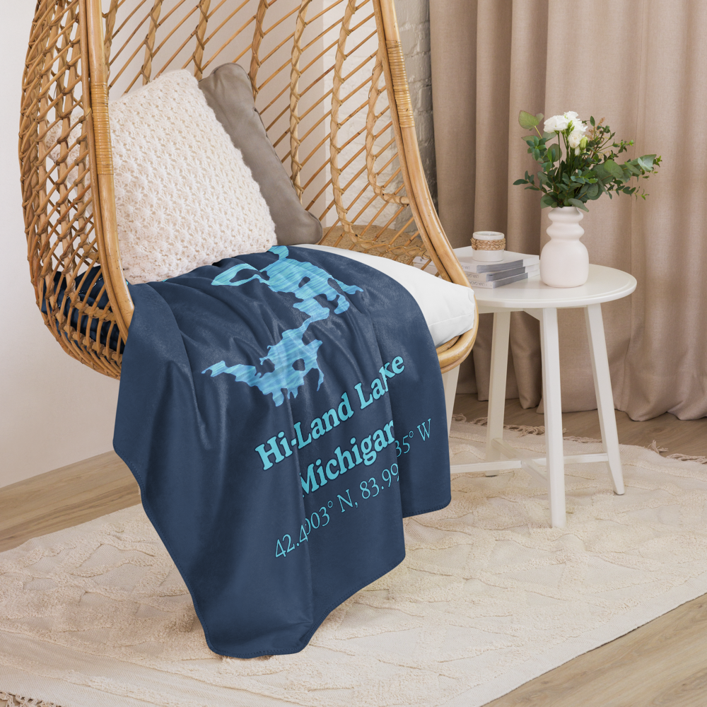 Hi-Land Lake Sherpa Blanket