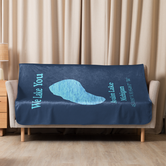 Avalon Lake Sherpa Blanket