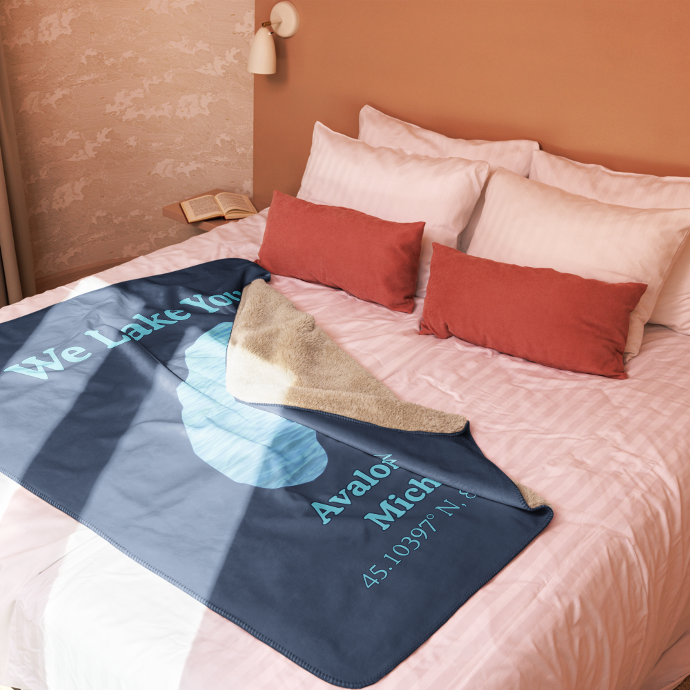 Avalon Lake Sherpa Blanket