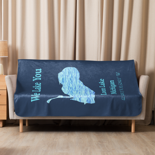 Loon Lake Sherpa Blanket