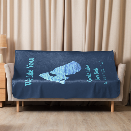 Copake Lake Sherpa Blanket