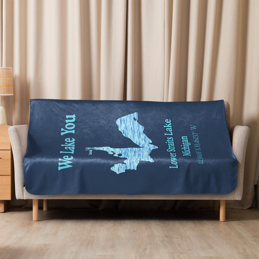 Lower Straits Lake Sherpa Blanket