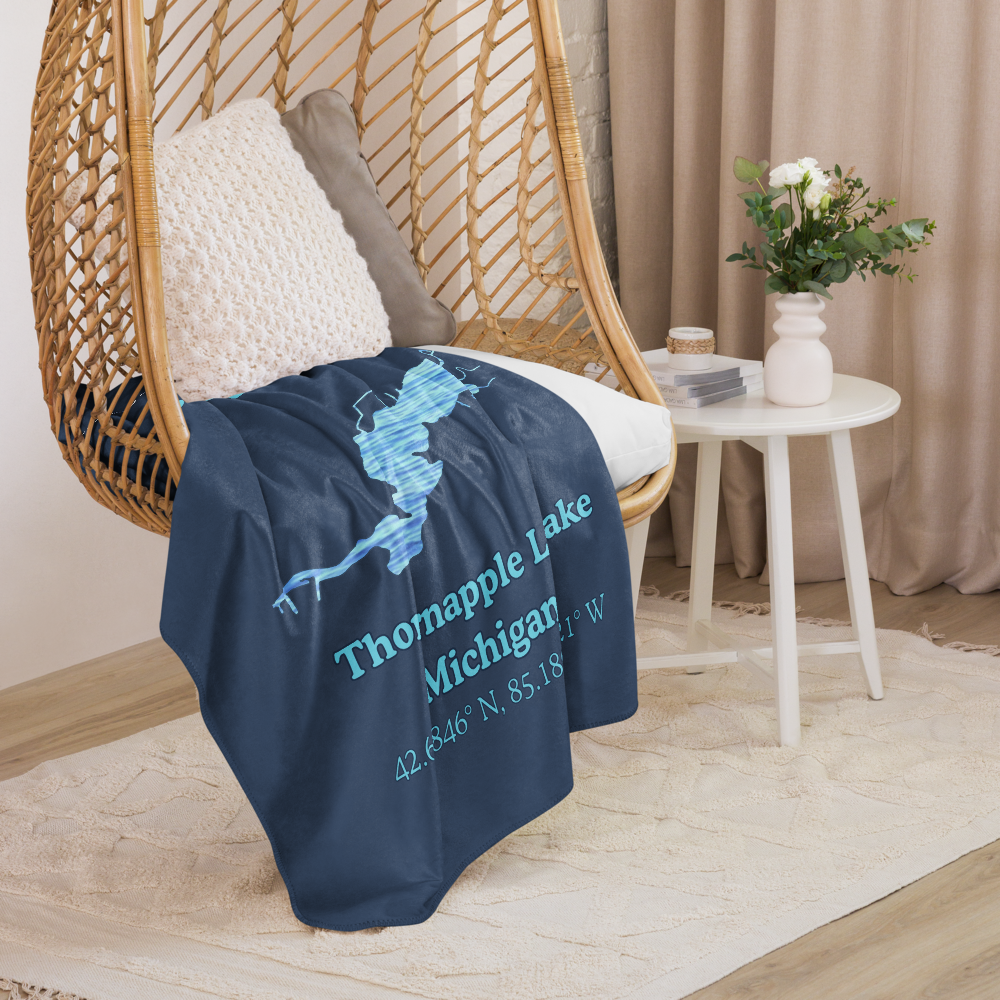 Thornapple Lake Sherpa Blanket