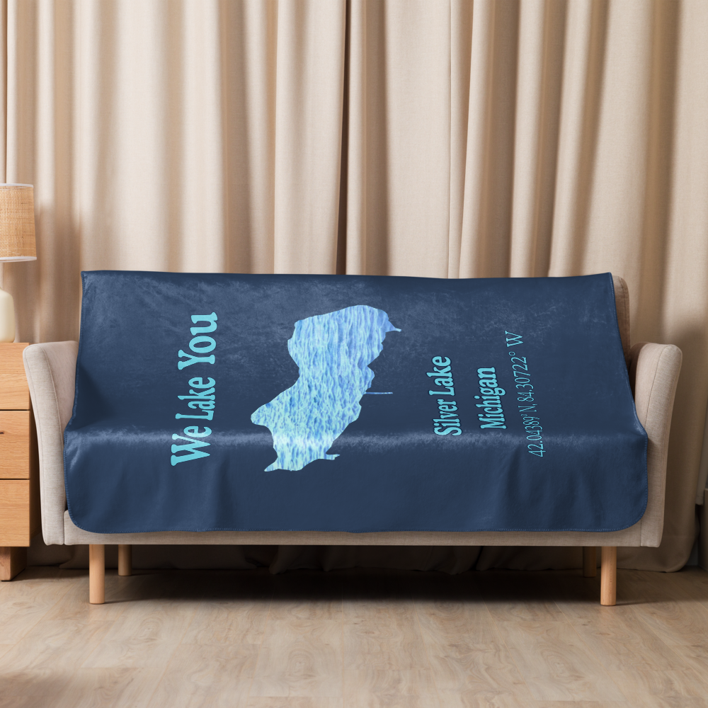Silver Lake Sherpa Blanket