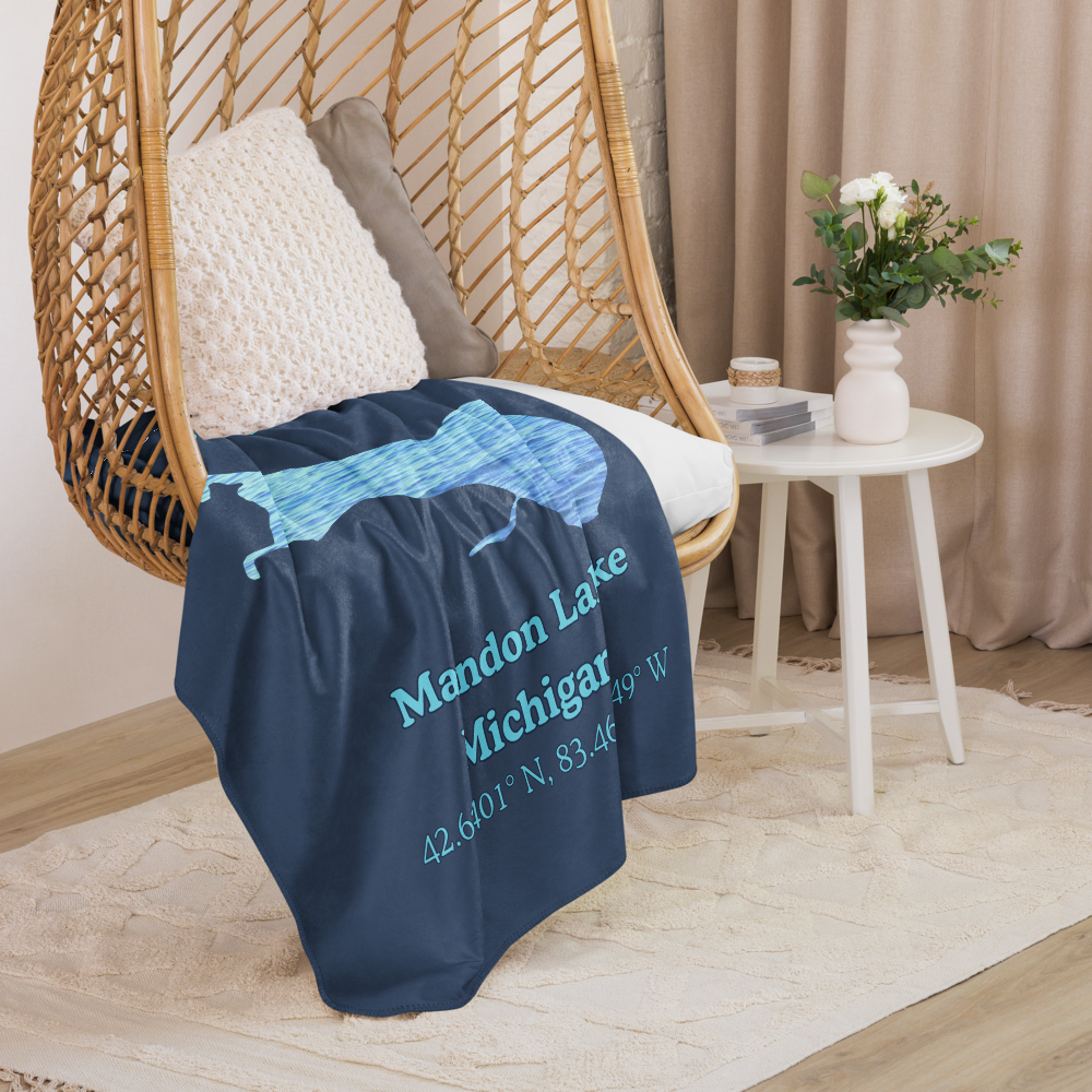 Mandon Lake Sherpa Blanket