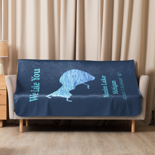 Mandon Lake Sherpa Blanket