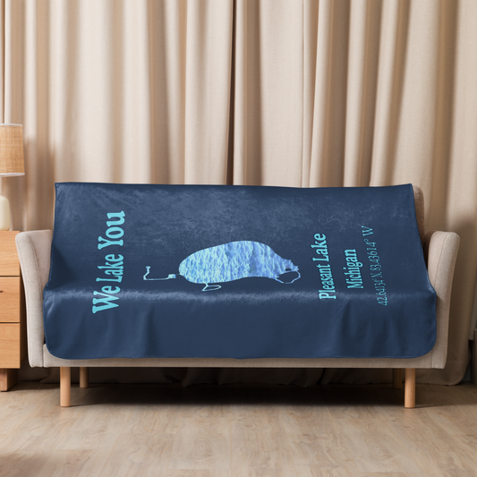 Pleasant Lake Sherpa Blanket