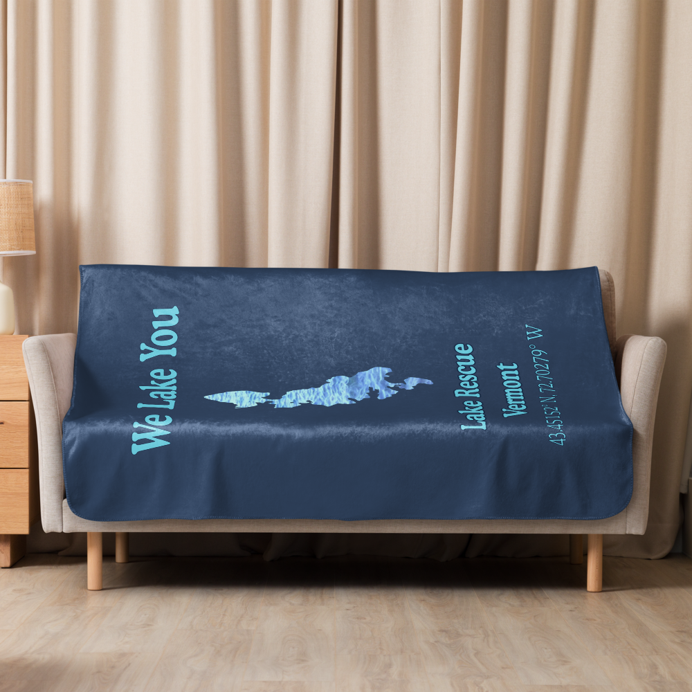 Lake Rescue Sherpa Blanket