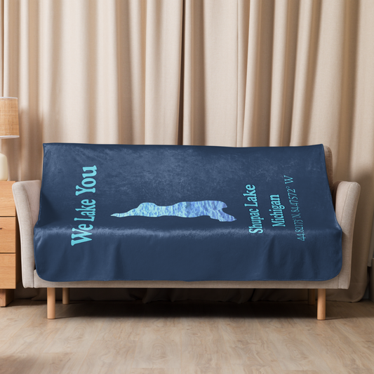 Shupac Lake Sherpa Blanket