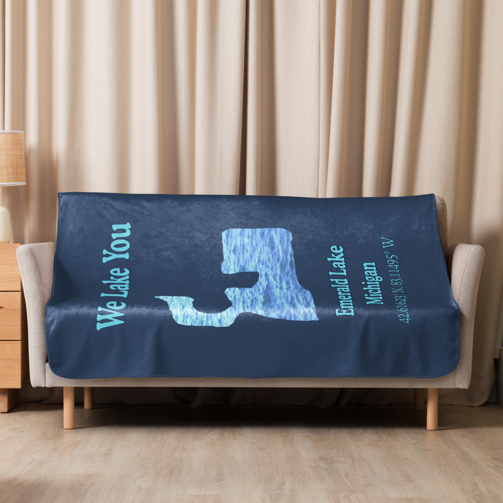 Emerald Lake Sherpa Blanket
