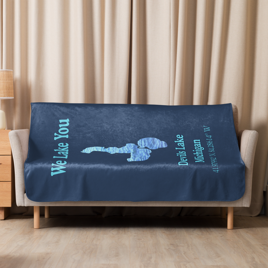 Devils Lake Sherpa Blanket