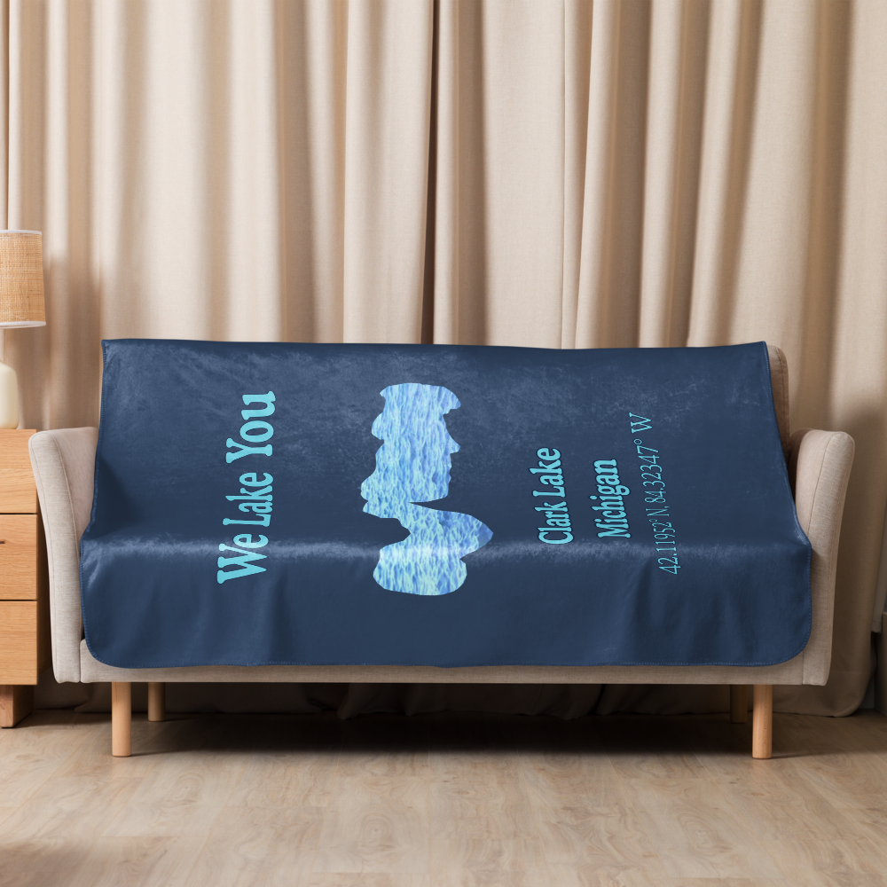 Clark Lake Sherpa Blanket