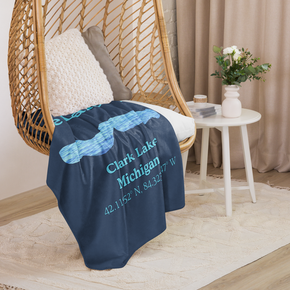 Clark Lake Sherpa Blanket