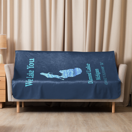 Diamond Lake Sherpa Blanket