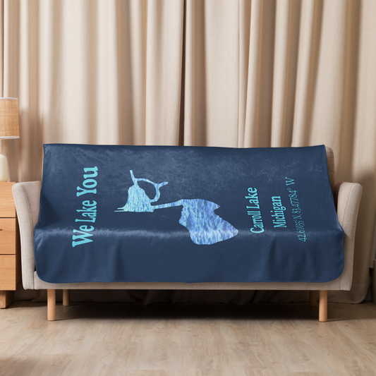 Carroll Lake Sherpa Blanket