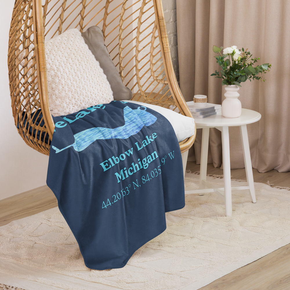 Elbow Lake Sherpa Blanket