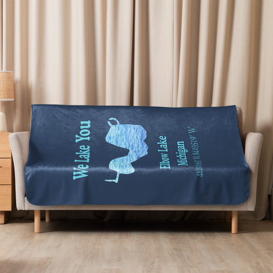 Elbow Lake Sherpa Blanket