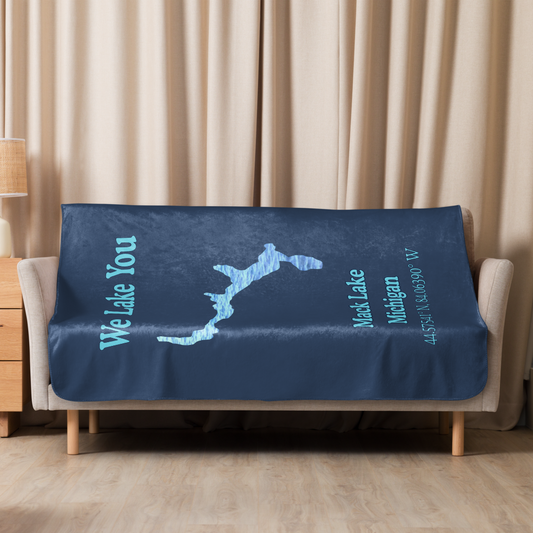 Mack Lake Sherpa Blanket