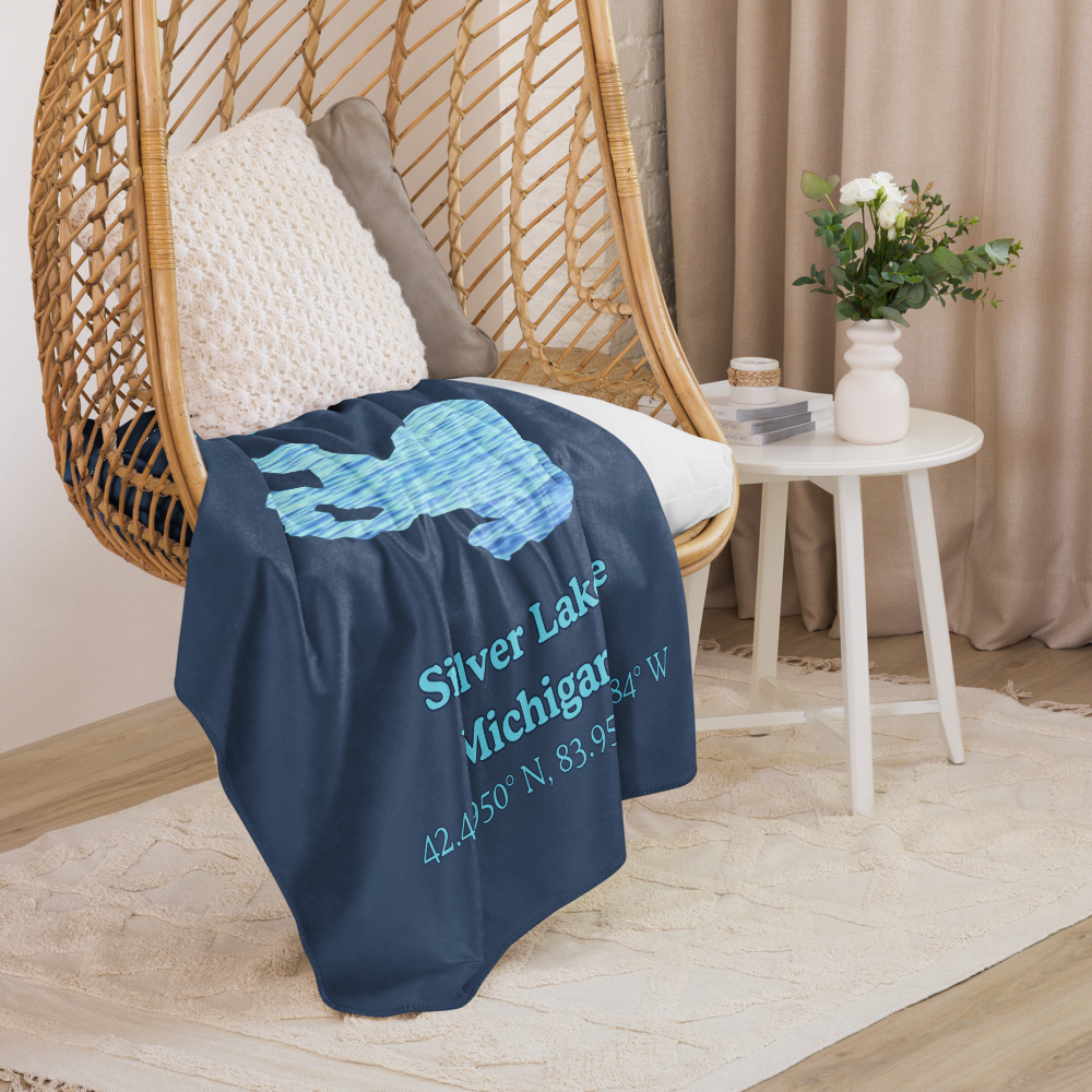 Silver Lake Sherpa Blanket