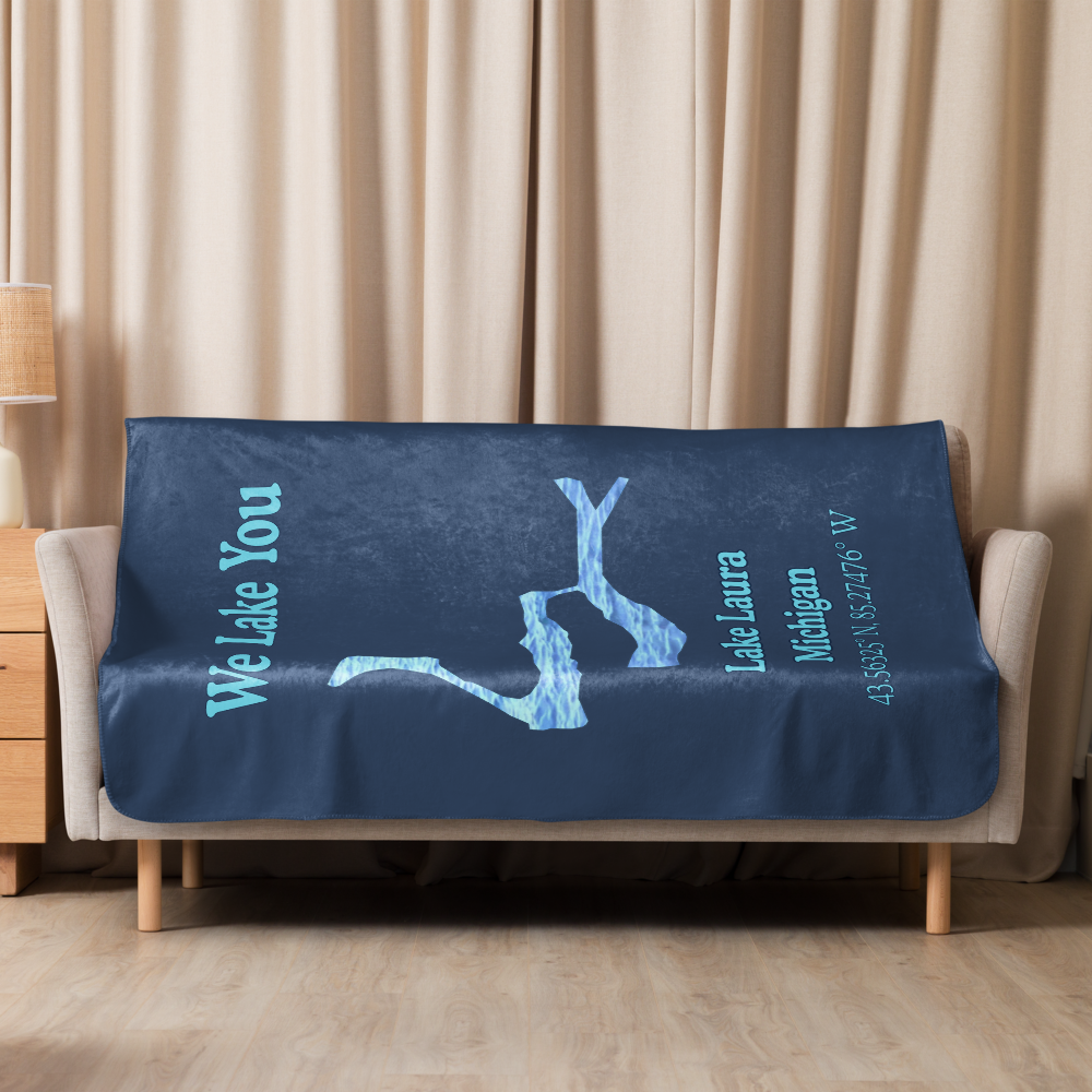 Lake Laura Sherpa Blanket