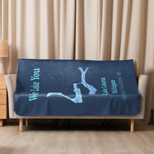 Lake Laura Sherpa Blanket