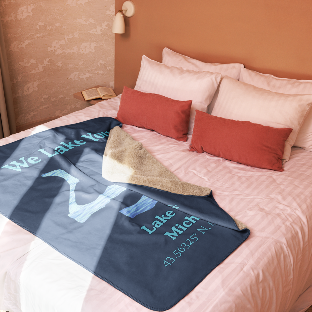 Lake Laura Sherpa Blanket