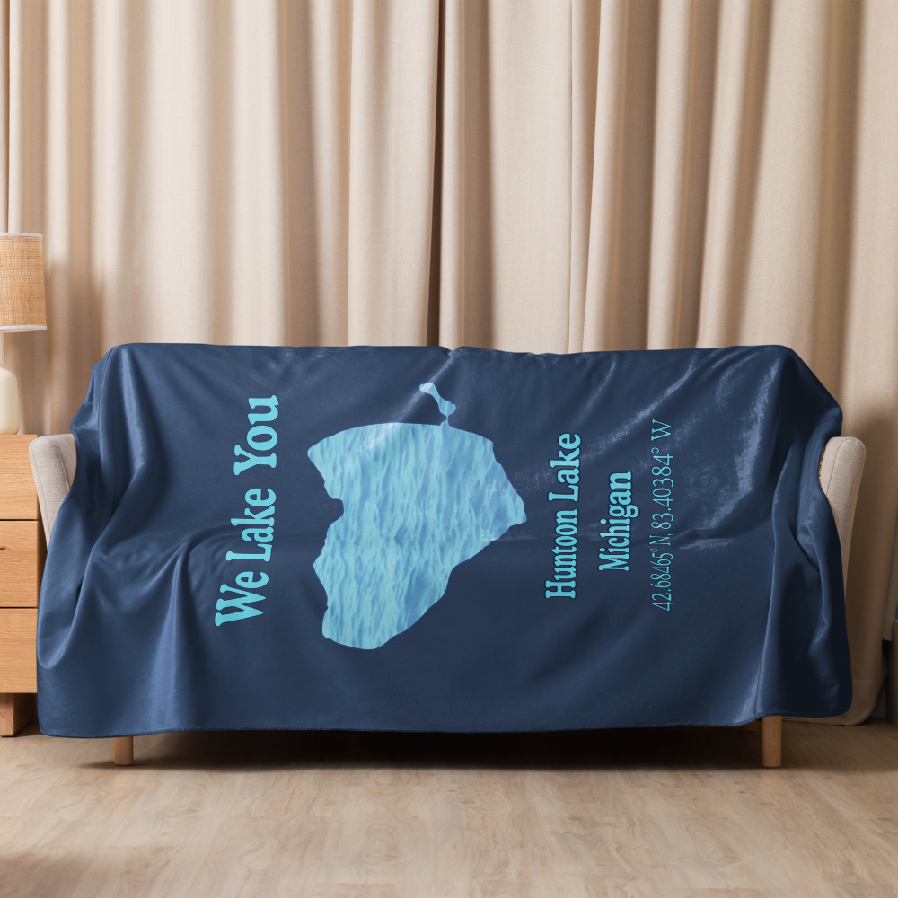 Huntoon Lake Sherpa Blanket