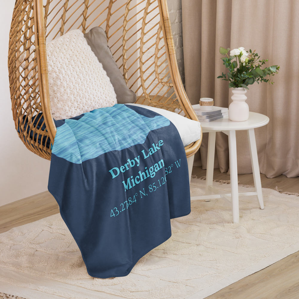 Derby Lake Sherpa Blanket
