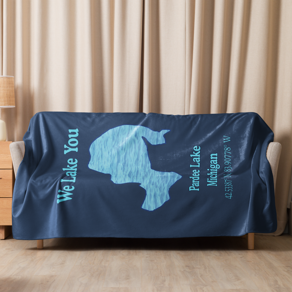 Pardee Lake Sherpa Blanket