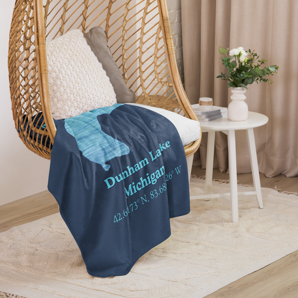 Dunham Lake Sherpa Blanket