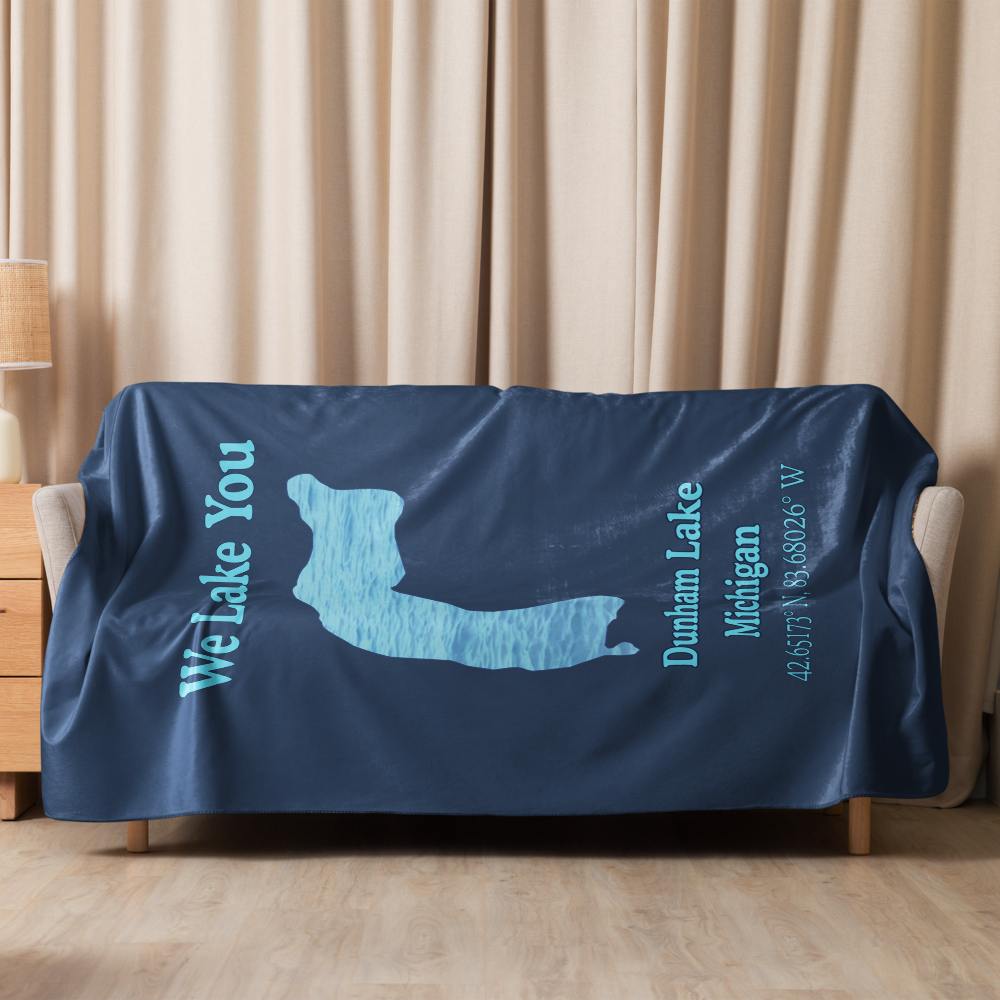 Dunham Lake Sherpa Blanket