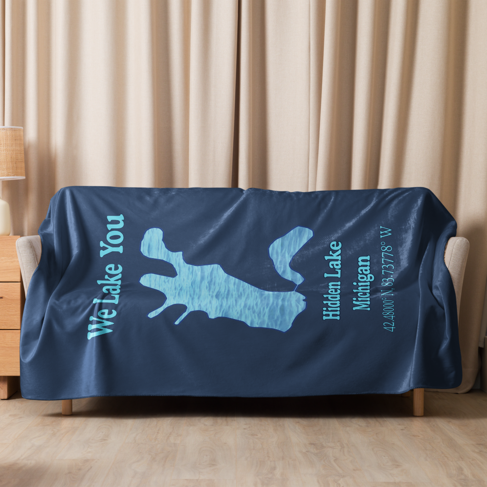 Hidden Lake Sherpa Blanket