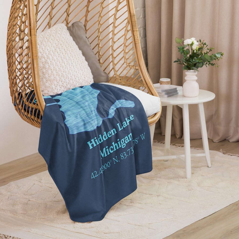 Hidden Lake Sherpa Blanket