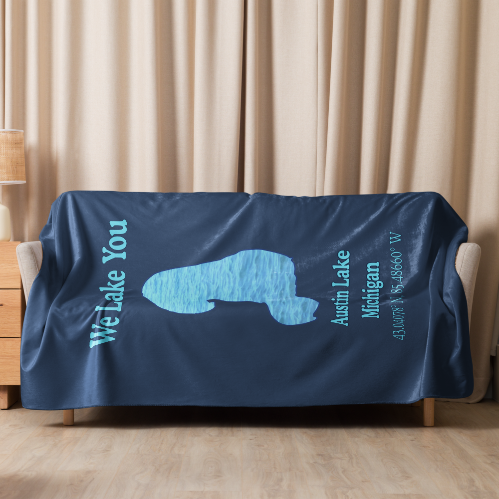 Austin Lake Sherpa Blanket