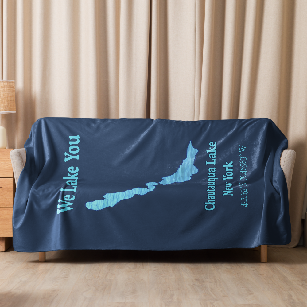 Chautauqua Lake Sherpa Blanket