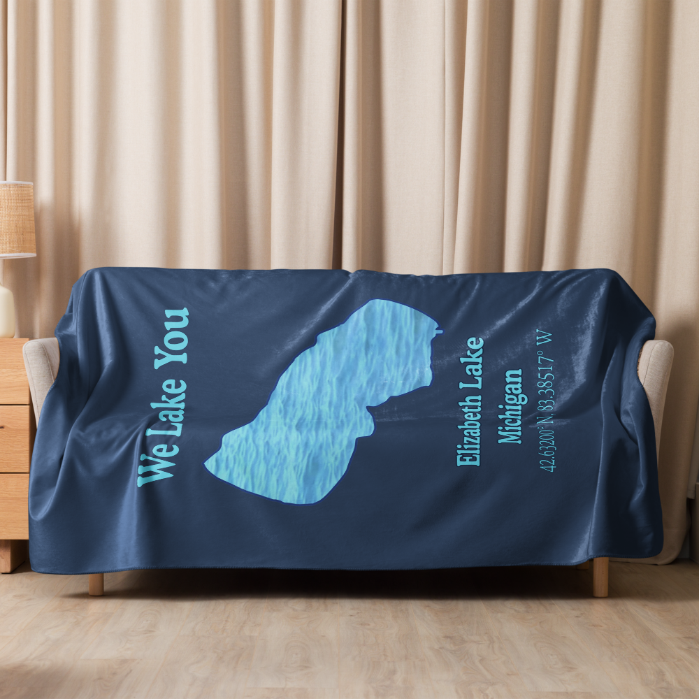 Elizabeth Lake Sherpa Blanket