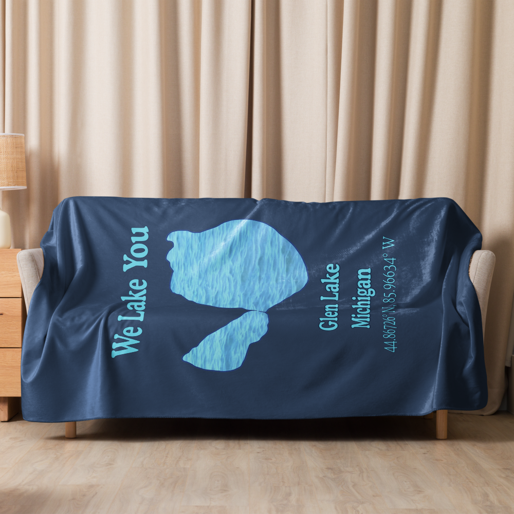 Glen Lake Sherpa Blanket