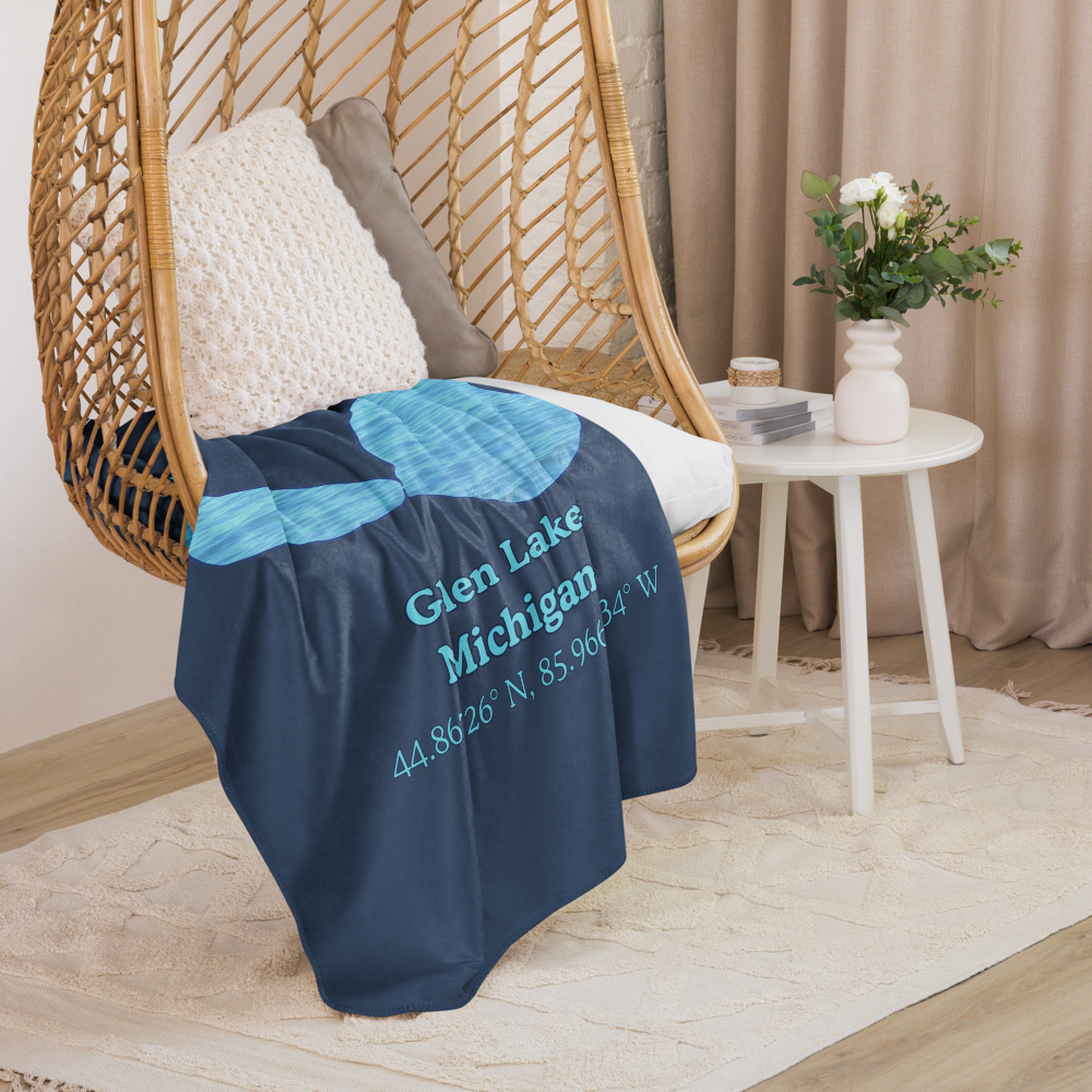 Glen Lake Sherpa Blanket