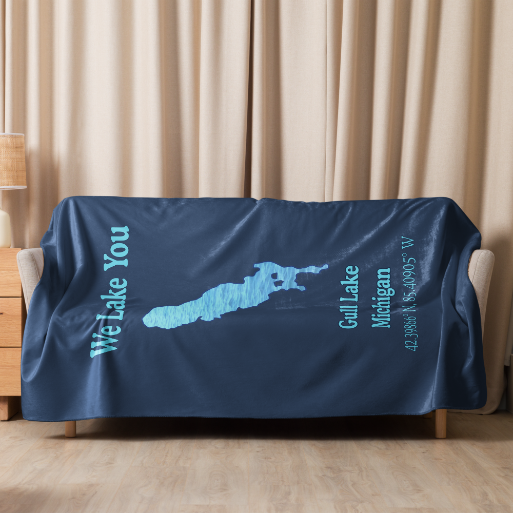 Gull Lake Sherpa Blanket