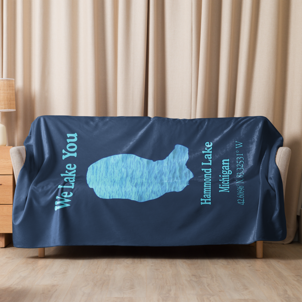Hammond Lake Sherpa Blanket