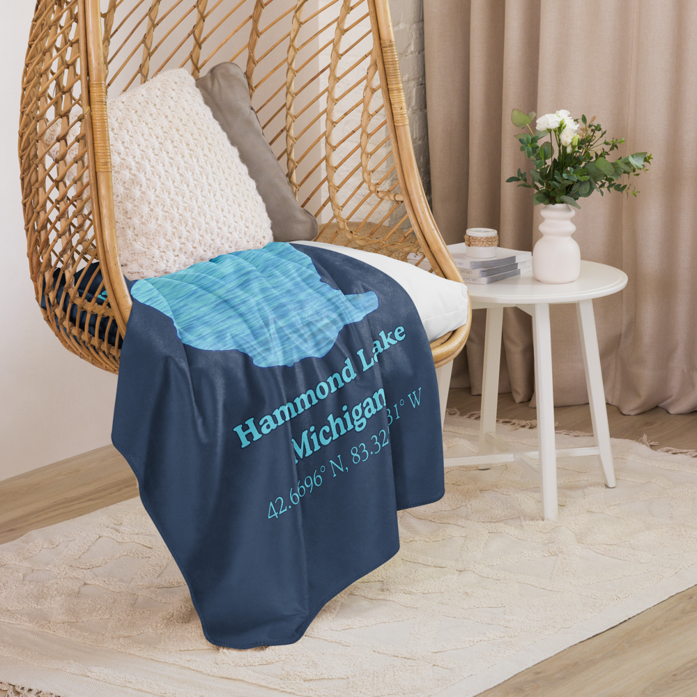 Hammond Lake Sherpa Blanket