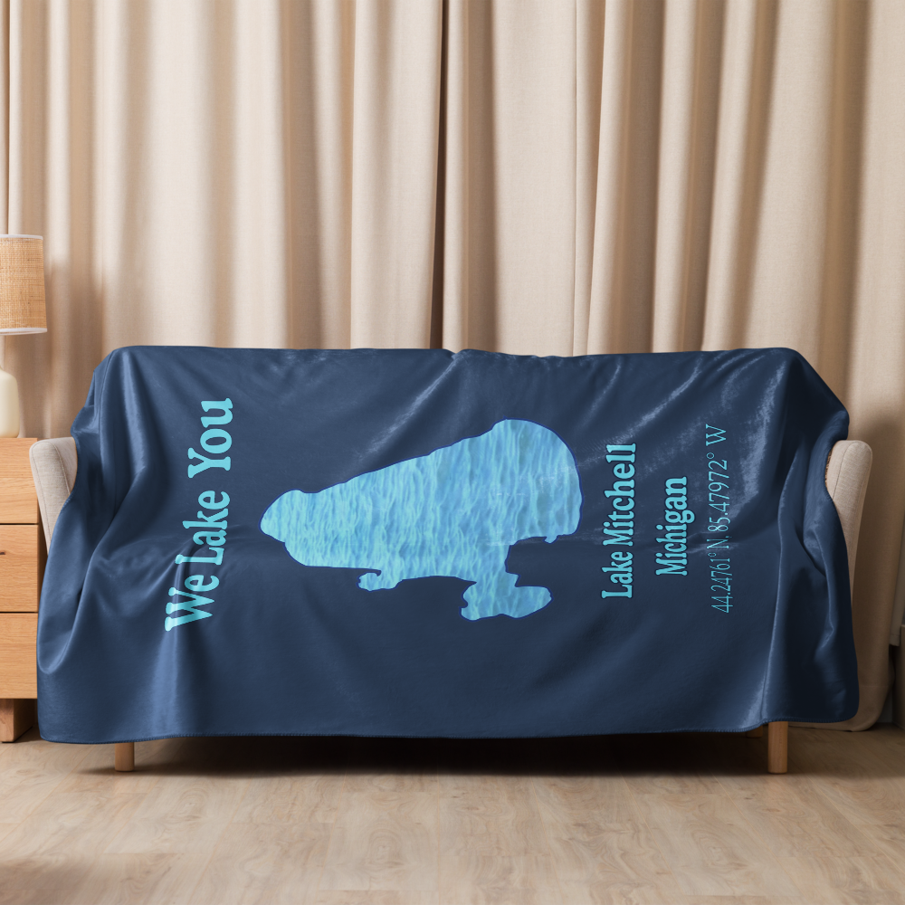Lake Mitchell Sherpa Blanket