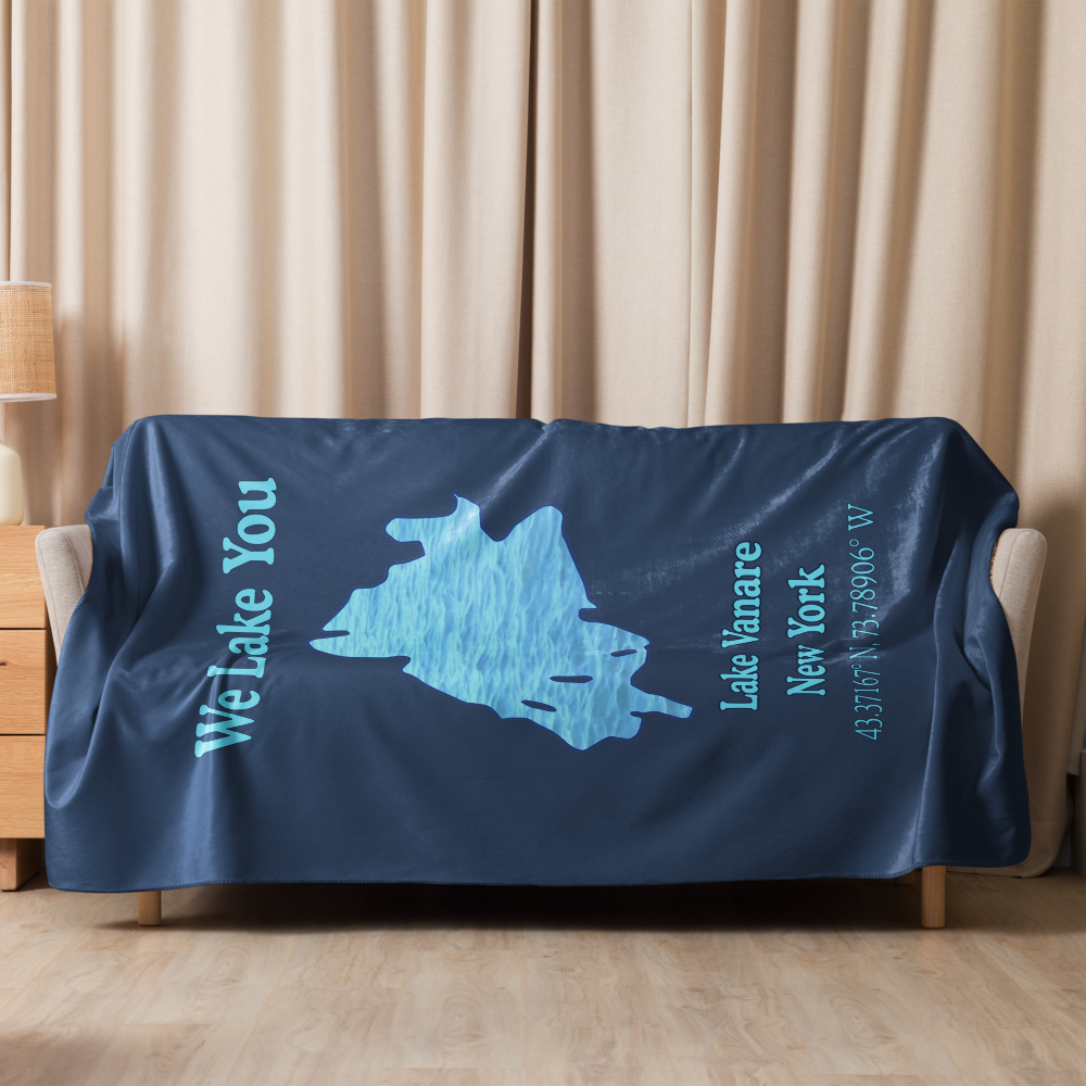 Lake Vanare Sherpa Blanket