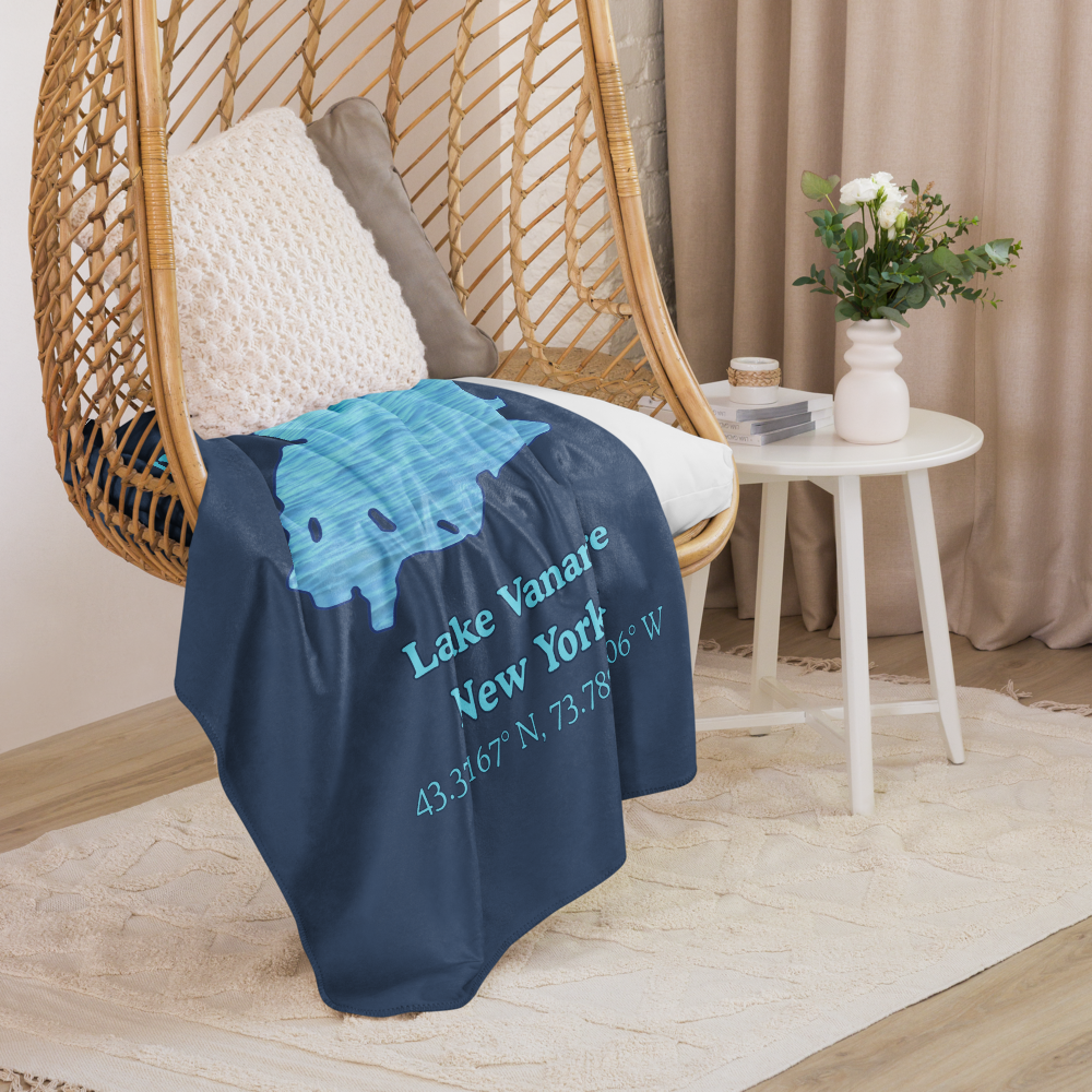 Lake Vanare Sherpa Blanket