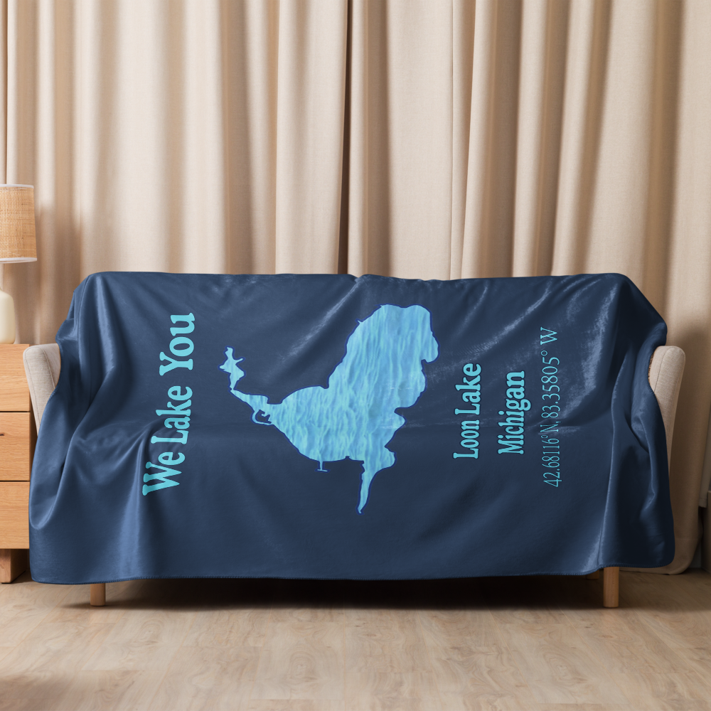 Loon Lake Sherpa Blanket