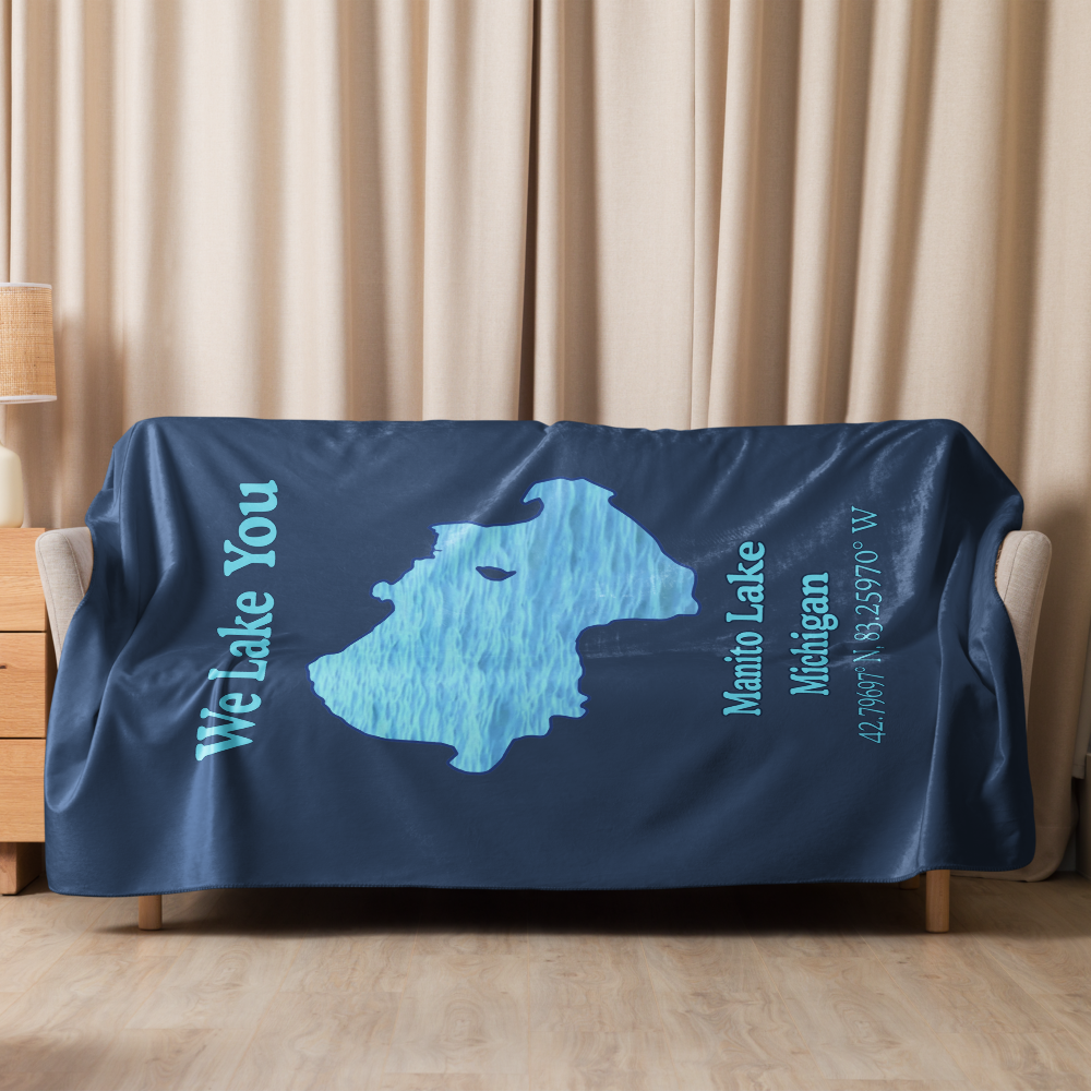 Manito Lake Sherpa Blanket