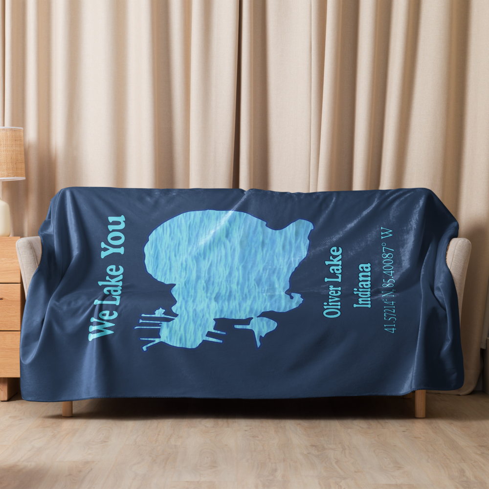 Oliver Lake Sherpa Blanket
