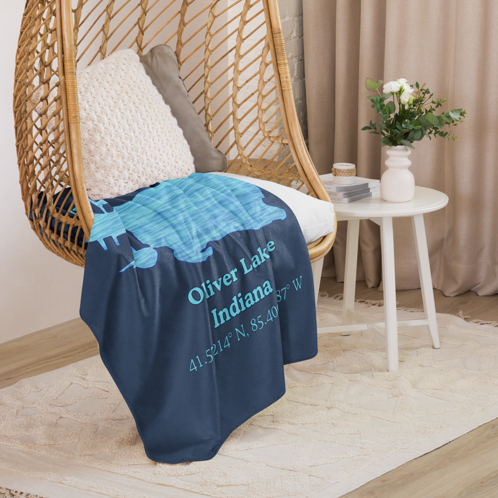 Oliver Lake Sherpa Blanket