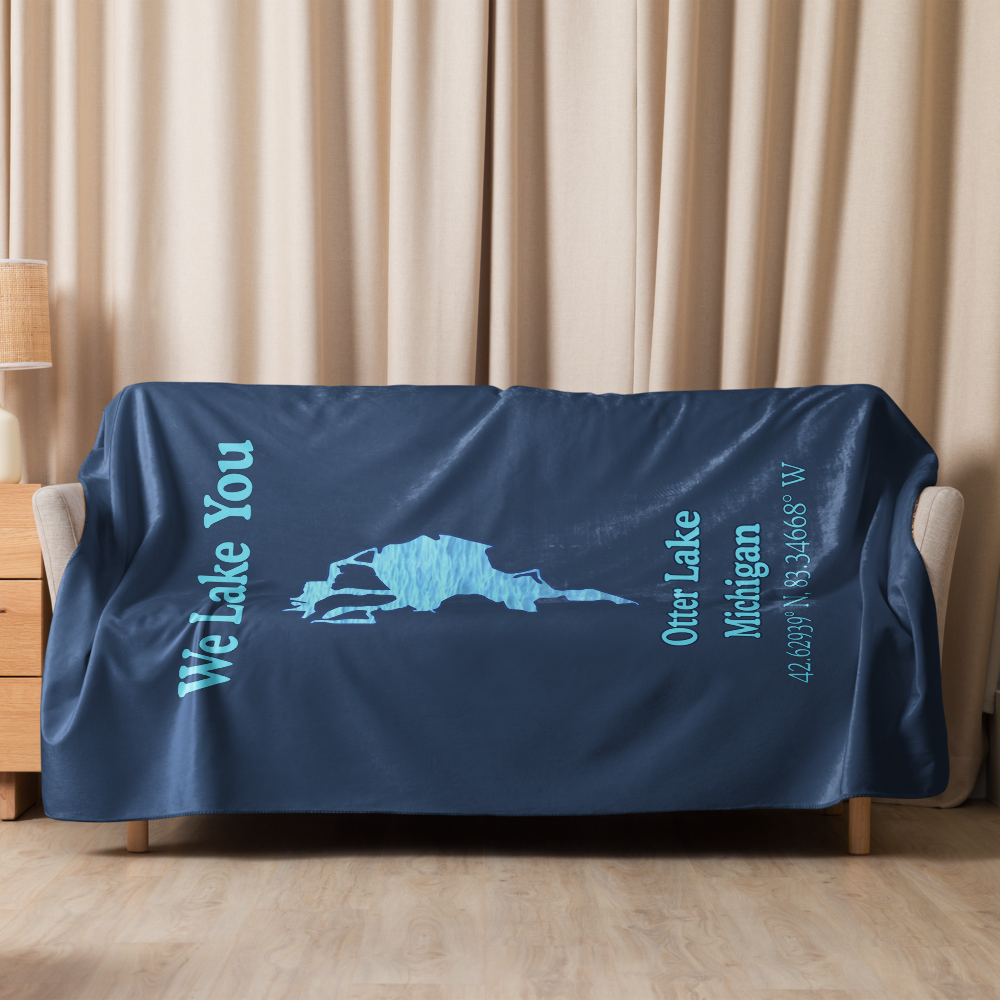 Otter Lake Sherpa Blanket