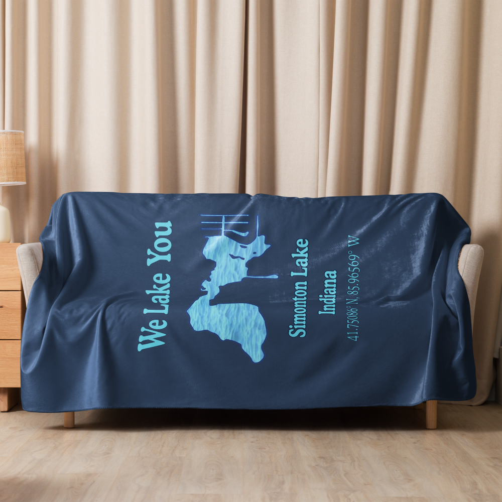 Simonton Lake Sherpa Blanket